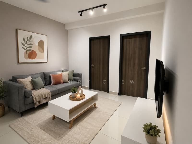 Service Residence for Rent at The New Duo @ Edumetro - Henry Chew - Living Room - PropertyGuru.com.my