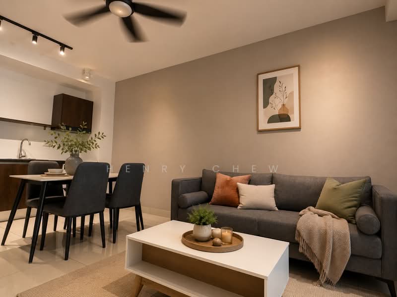Service Residence for Rent at The New Duo @ Edumetro - Henry Chew - Living Room - PropertyGuru.com.my
