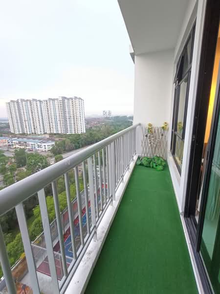 Service Residence for Rent at Sky Breeze Service Apartment - Jiin Chai Lee - Balcony - PropertyGuru.com.my