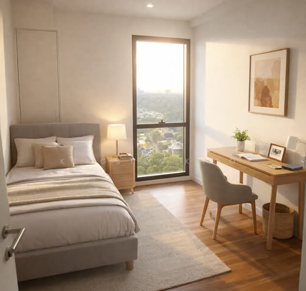 Service Residence for Rent at Edelweiss @ Tropicana Gardens - Kingston Khoo - Bedroom - PropertyGuru.com.my