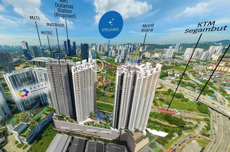 Servis Apartment untuk Dijual di Stellaris @ Riana Dutamas - MH Wong - Exterior - PropertyGuru.com.my