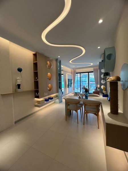 Servis Apartment untuk Dijual di Stellaris @ Riana Dutamas - MH Wong - Living Room - PropertyGuru.com.my