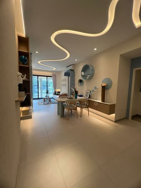 Servis Apartment untuk Dijual di Stellaris @ Riana Dutamas - MH Wong - Living Room - PropertyGuru.com.my