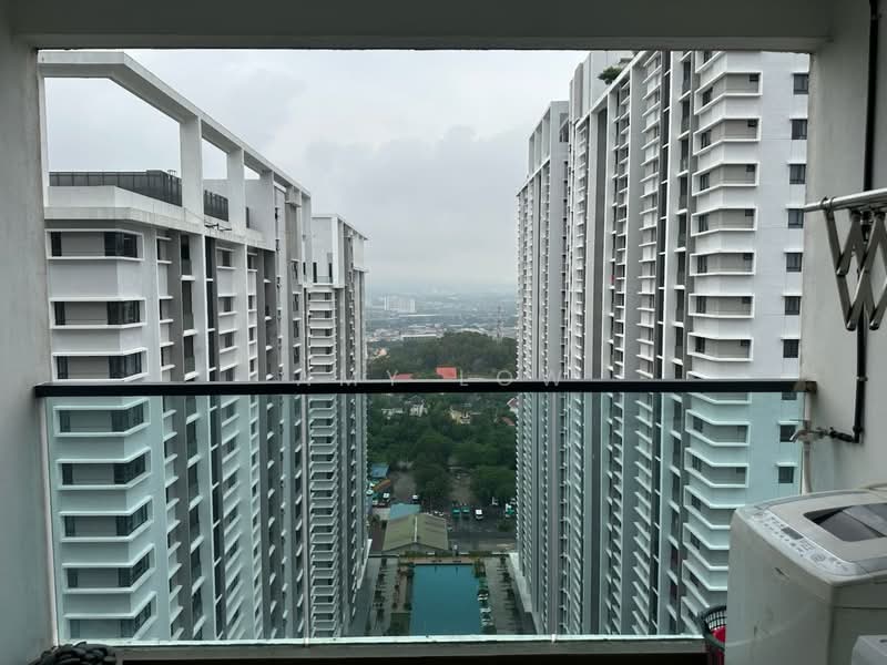 Service Residence for Rent at Symphony Tower (Menara Simfoni) - Amy Low - Balcony - PropertyGuru.com.my