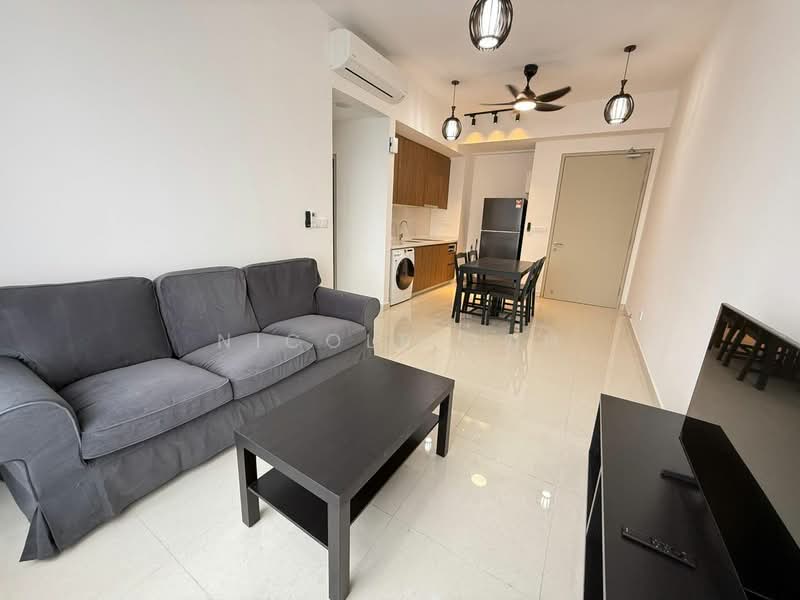 Service Residence for Rent at Quinn Residence - Nicole Goh - Living Room - PropertyGuru.com.my