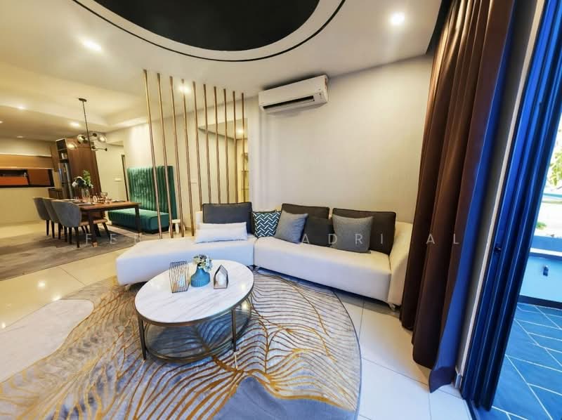 Servis Apartment untuk Dijual di Kota Semarak - Padang Residences - Febriani Adrizal - Living Room - PropertyGuru.com.my
