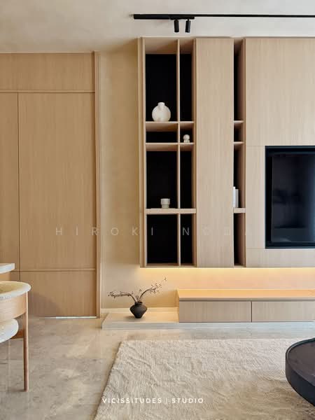 Service Residence for Rent at TRX Residences - Hiroki Noda - Living Room - PropertyGuru.com.my