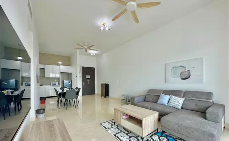 Service Residence for Rent at TriTower Residence @ Johor Bahru Sentral - C.T Chong - Living Room - PropertyGuru.com.my