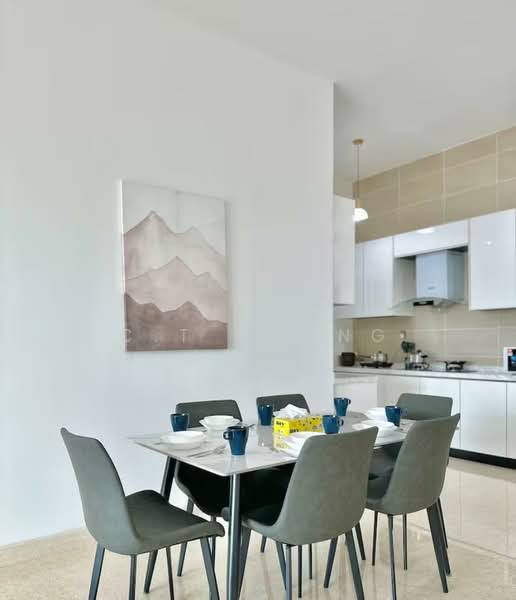Service Residence for Rent at TriTower Residence @ Johor Bahru Sentral - C.T Chong - Dining Room - PropertyGuru.com.my
