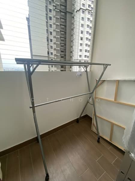 Service Residence for Rent at TriTower Residence @ Johor Bahru Sentral - C.T Chong - Balcony - PropertyGuru.com.my