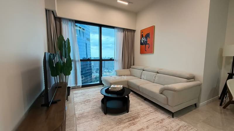 Service Residence for Rent at TRX Residences - Adrian Ng - Living Room - PropertyGuru.com.my
