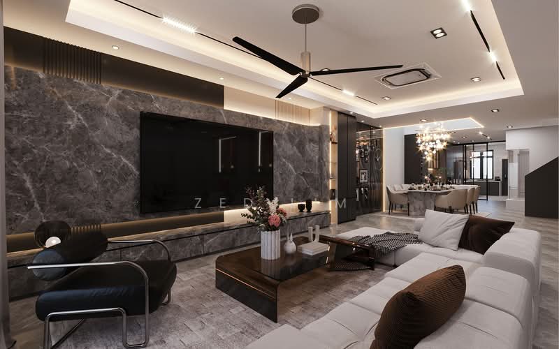 Rumah Teres 2.5 Tingkat untuk Dijual di Ampang (Selangor) - Zed Lim - Living Room - PropertyGuru.com.my