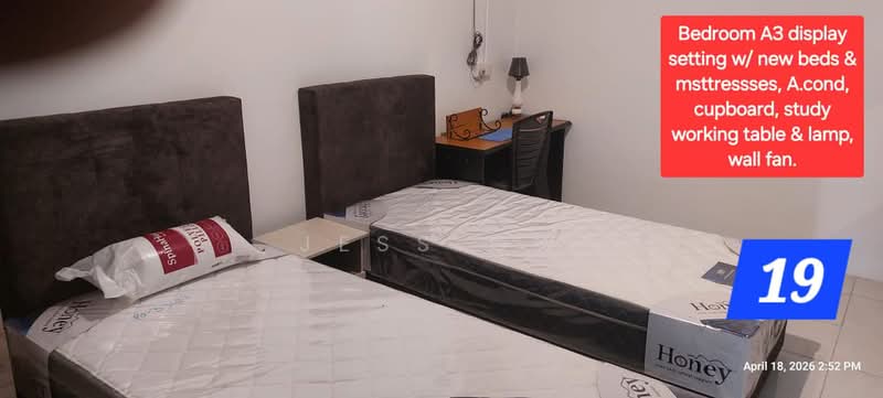 Semi-Detached House for Rent in Taman Daya (Johor Bahru) - Jess Ow - Bedroom - PropertyGuru.com.my