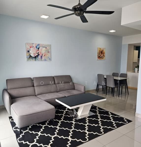 Service Residence for Rent at Solaris Dutamas - TOMMY TAN - Living Room - PropertyGuru.com.my
