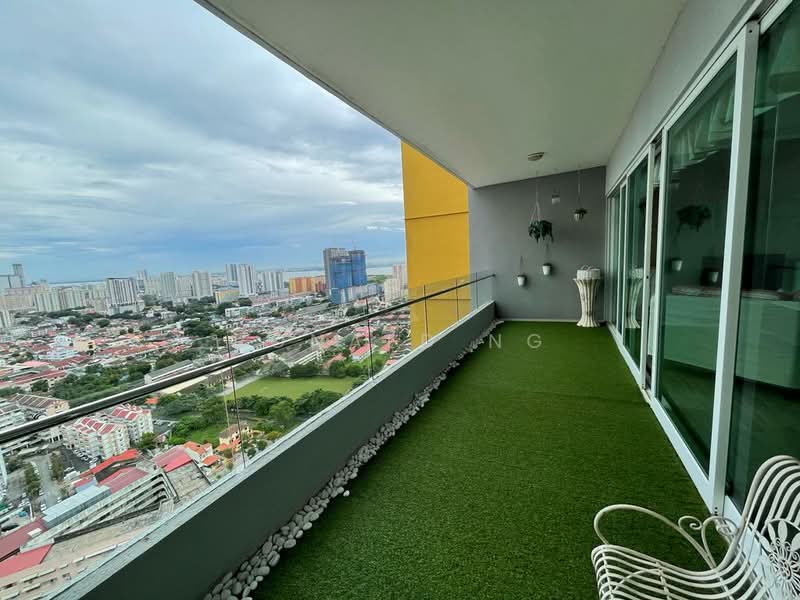Kondominium untuk Disewa di Central Park condominium - Ronald Ng - Balcony - PropertyGuru.com.my