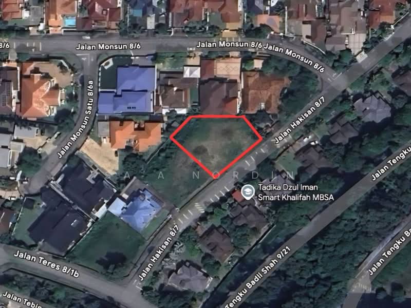 Tanah Banglo untuk Dijual di Seksyen 8 (Shah Alam) - Sa'a Nordin - PropertyGuru.com.my