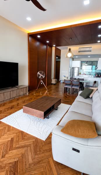 Service Residence for Sale at Straits Quay (The Suites at Waterside) - Billy Teh - Living Room - PropertyGuru.com.my