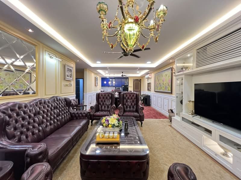 Servis Apartment untuk Dijual di Metia Residence - Adaw Zain - Living Room - PropertyGuru.com.my