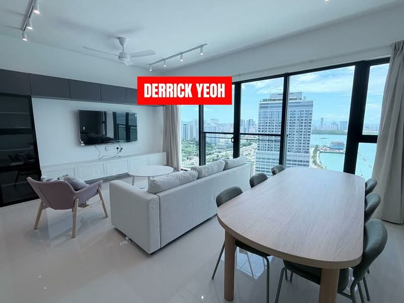 Condominium for Rent at Mezzo - Derrick Yeoh - Living Room - PropertyGuru.com.my
