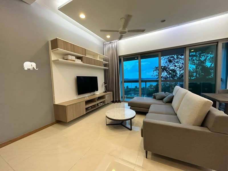 Service Residence for Rent at Southern Marina Residences - Kate Tee - Living Room - PropertyGuru.com.my