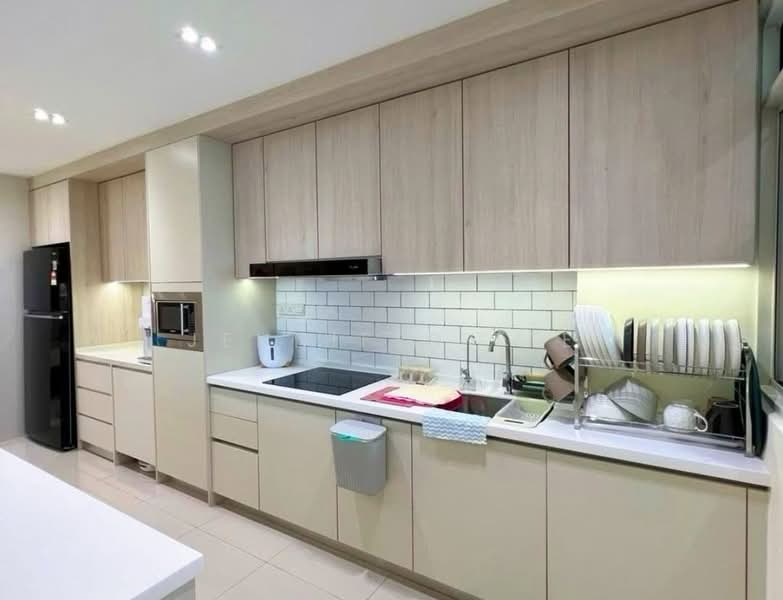 Service Residence for Sale at East Parc @ Manjalara - Jennifer Tee - Kitchen - PropertyGuru.com.my