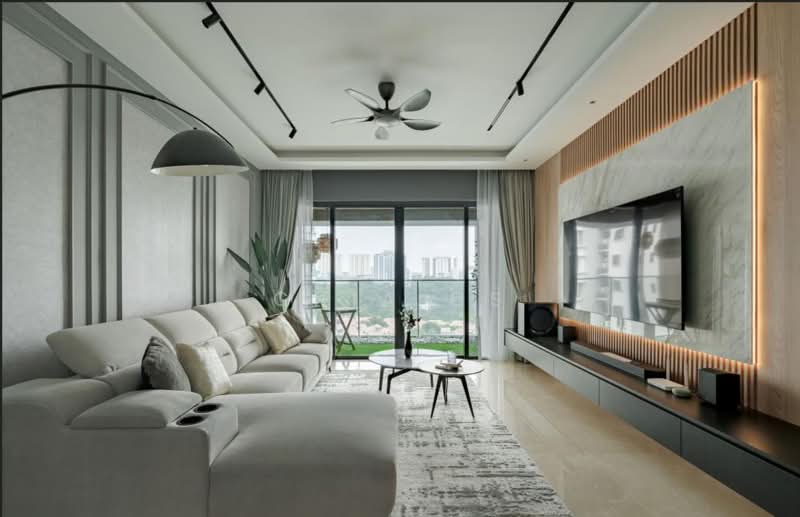 Servis Apartment untuk Dijual di Lumi Tropicana - Chia Cs - Living Room - PropertyGuru.com.my