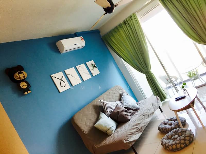Service Residence for Sale at Maxim Residences - Camie Hoo - Living Room - PropertyGuru.com.my