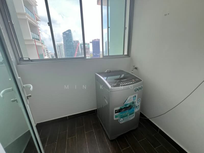 Service Residence for Rent at TriTower Residence @ Johor Bahru Sentral - Min Kong - Balcony - PropertyGuru.com.my