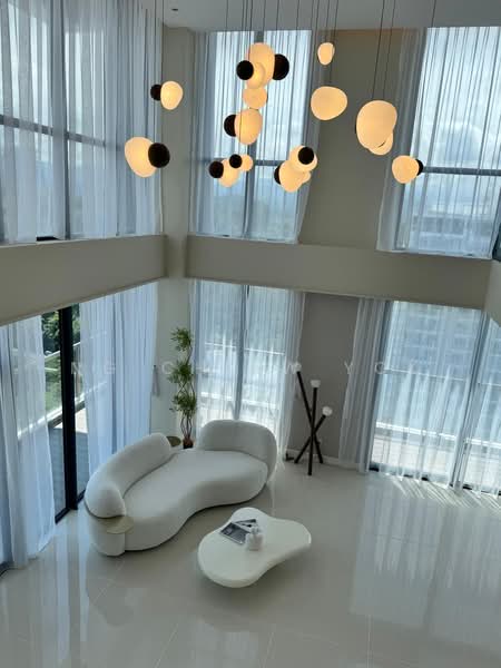 Kondominium untuk Disewa di Jesselton Residences - Ng Chiew Yok - Living Room - PropertyGuru.com.my