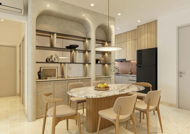 Service Residence for Sale at Maxim D'Parc - Louis Chen - Dining Room - PropertyGuru.com.my