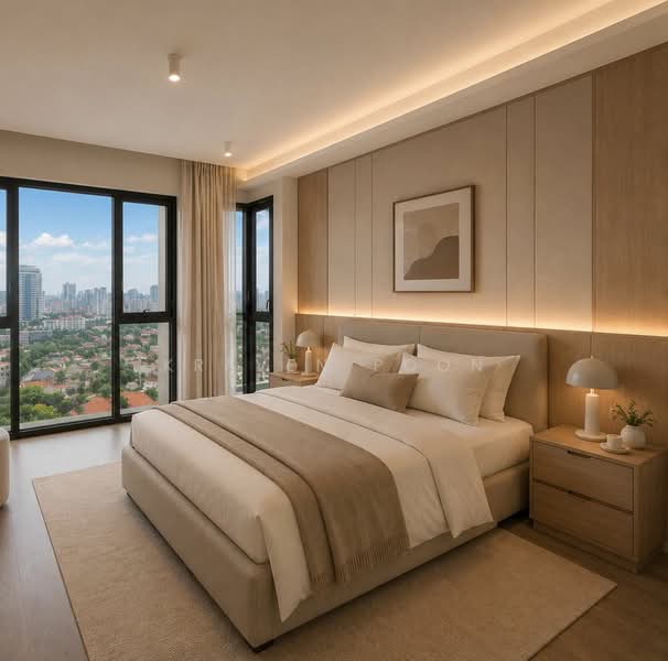 Service Residence for Rent at Jendela Residences - Kraven Poon - Bedroom - PropertyGuru.com.my