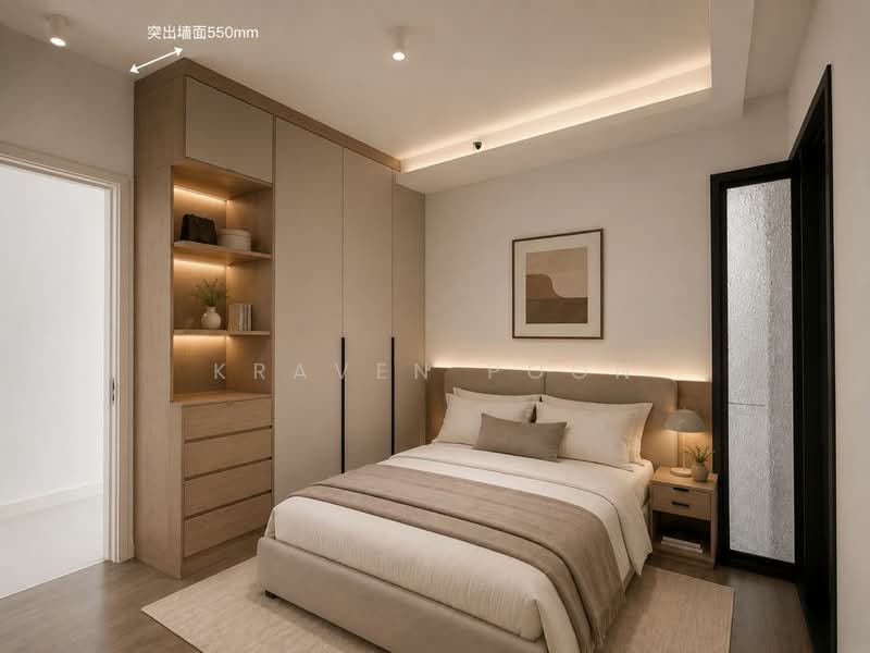 Service Residence for Rent at Jendela Residences - Kraven Poon - Bedroom - PropertyGuru.com.my