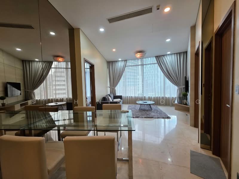 Service Residence for Rent at Vortex KLCC - Stephanie Choong - Living Room - PropertyGuru.com.my