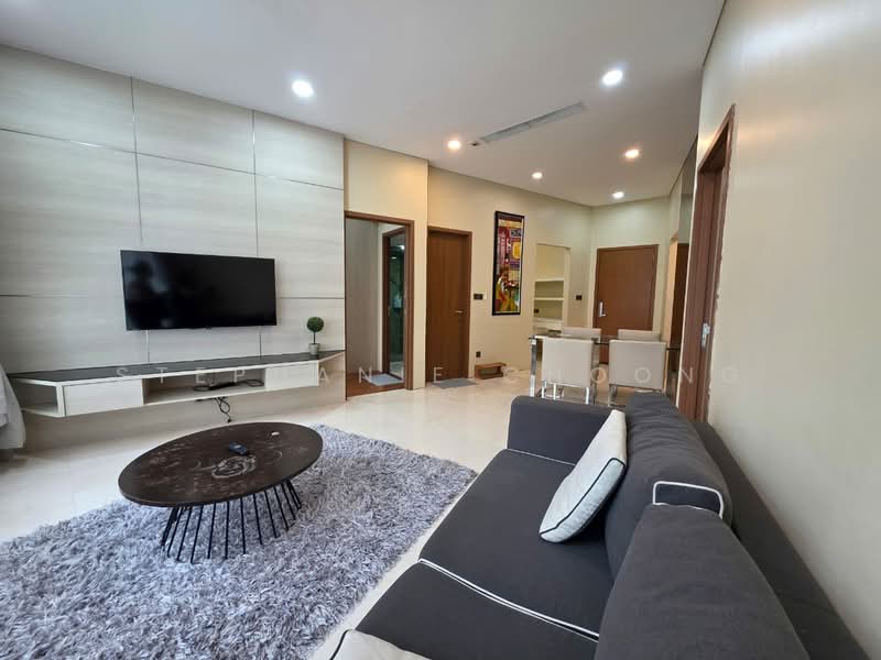 Service Residence for Rent at Vortex KLCC - Stephanie Choong - Living Room - PropertyGuru.com.my