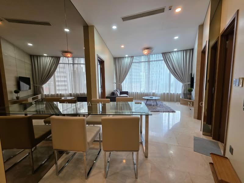 Service Residence for Rent at Vortex KLCC - Stephanie Choong - Living Room - PropertyGuru.com.my