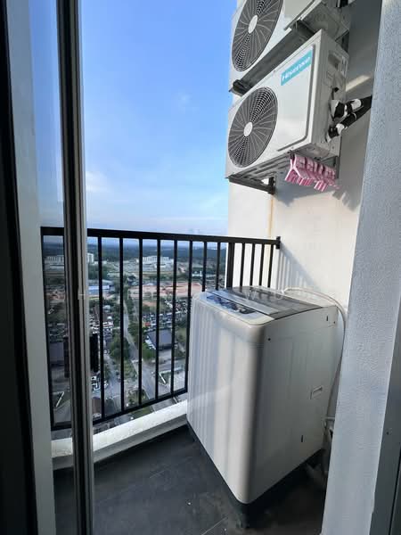 Service Residence for Rent at Midas @ Seri Alam - Shereen Wong - Balcony - PropertyGuru.com.my