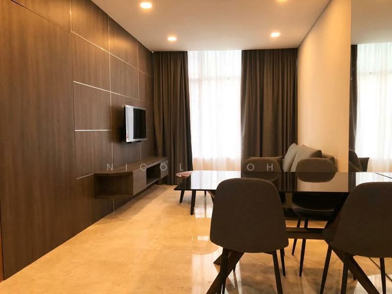 Service Residence for Sale at Sky Suites @ KLCC - Nicole Goh - Living Room - PropertyGuru.com.my