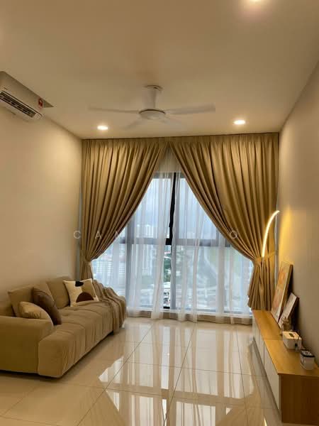 Servis Apartment untuk Dijual di Trion 2 @ KL - Camie Hoo - Living Room - PropertyGuru.com.my