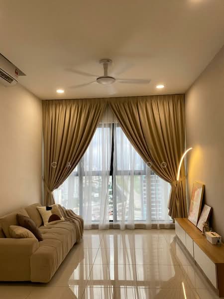 Servis Apartment untuk Dijual di Trion 2 @ KL - Camie Hoo - Living Room - PropertyGuru.com.my
