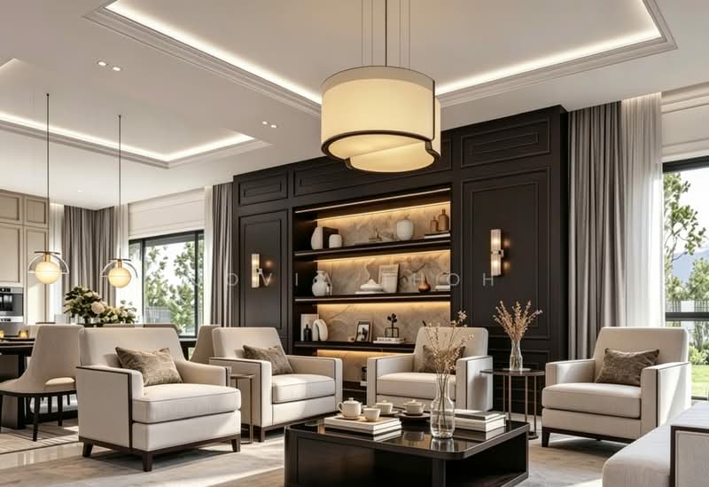 Semi-Detached House for Sale in Puteri Harbour (Iskandar Puteri (Nusajaya)) - Jovia Thoh - Living Room - PropertyGuru.com.my