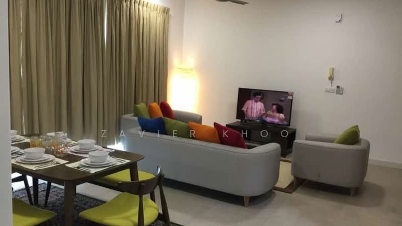 Service Residence for Rent at Afiniti Residences - ZAVIER KHOO - Living Room - PropertyGuru.com.my