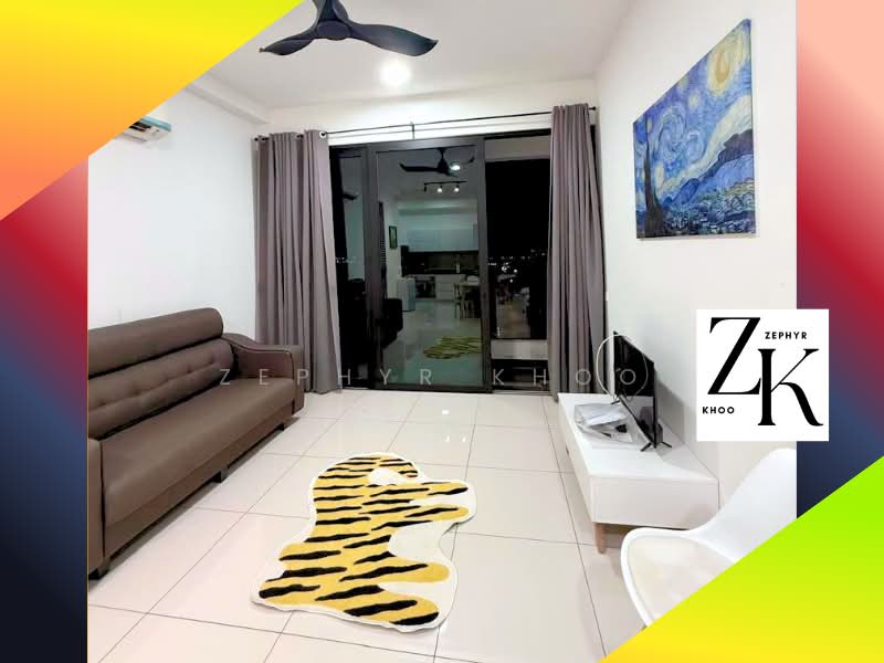 Apartment for Sale at Eco Nest @ Eco Botanic - Zephyr Khoo - Living Room - PropertyGuru.com.my