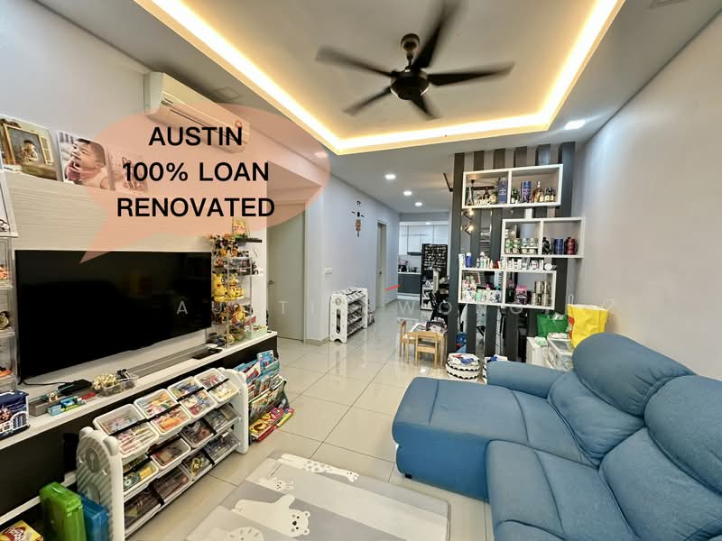 Service Residence for Sale at D'Aman Residences @ Puchong - Austin Wong - Living Room - PropertyGuru.com.my