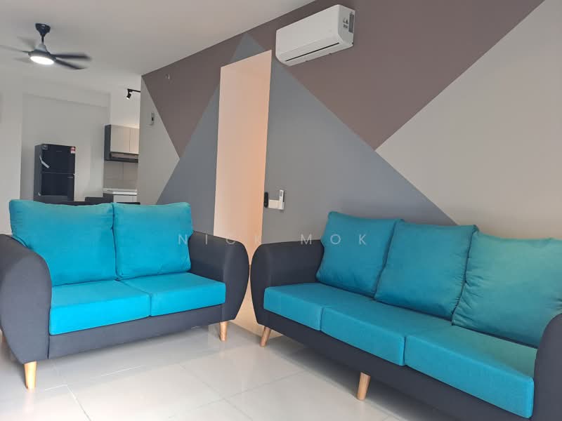 Servis Apartment untuk Disewa di D'Quince Residences - Nick Mok - Living Room - PropertyGuru.com.my