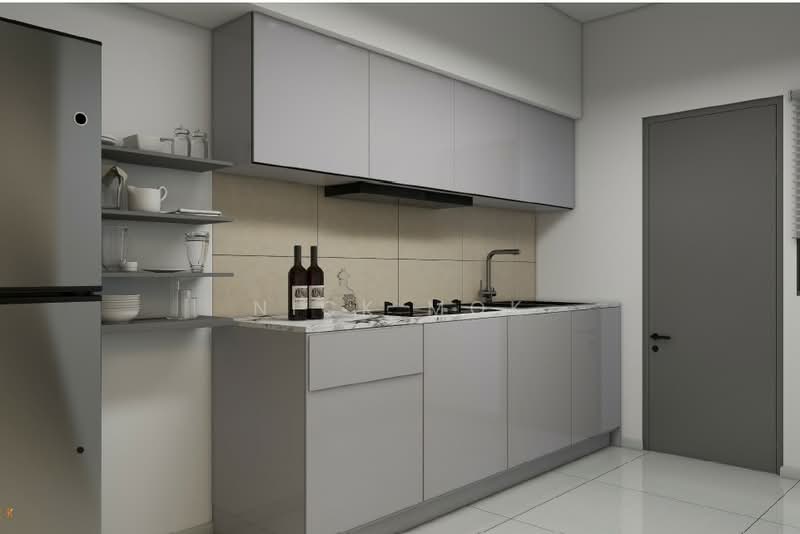 Servis Apartment untuk Disewa di D'Quince Residences - Nick Mok - Kitchen - PropertyGuru.com.my