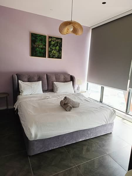 Servis Apartment untuk Disewa di Scarletz Suites @ KL City Centre - Anthony Foong - Bedroom - PropertyGuru.com.my