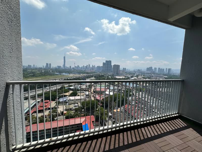 Servis Apartment untuk Disewa di Serviced Residence @ Razak City Residences (RC Residences) - Zaimah Zamri - Balcony - PropertyGuru.com.my