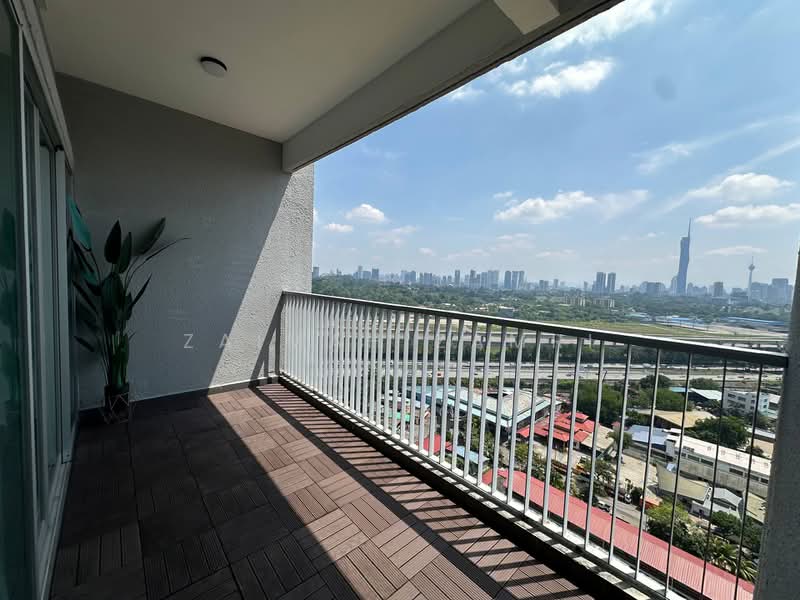 Servis Apartment untuk Disewa di Serviced Residence @ Razak City Residences (RC Residences) - Zaimah Zamri - Balcony - PropertyGuru.com.my