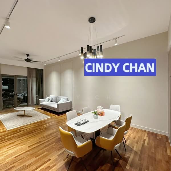 Service Residence for Rent at Straits Residences - Cindy Chan - Living Room - PropertyGuru.com.my