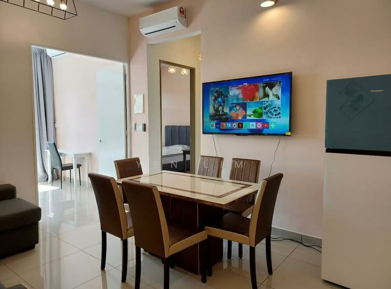 Service Residence for Rent at Zentro Residences Serviced Apartment - Yen Lim - Dining Room - PropertyGuru.com.my
